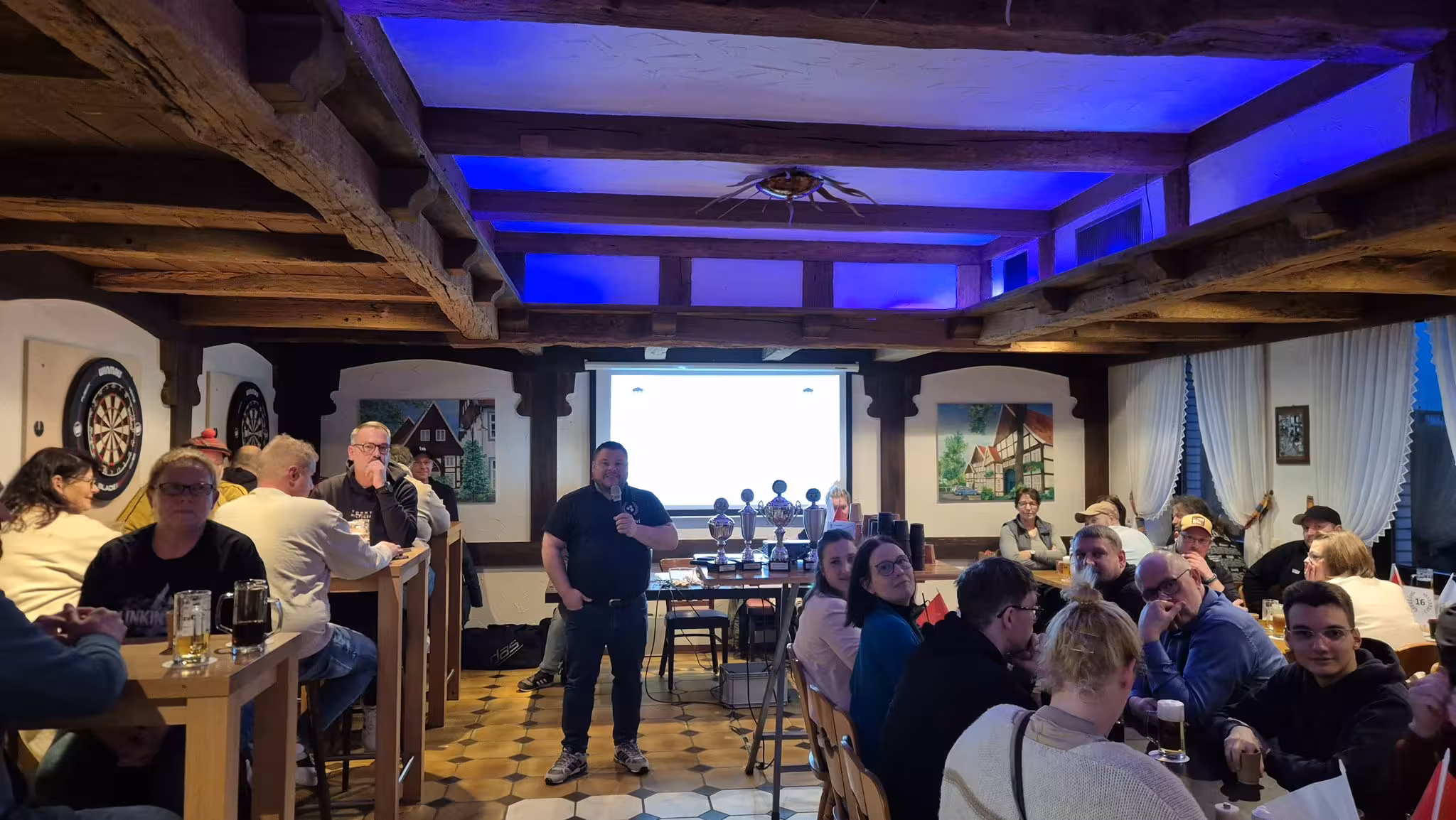 Druffel zwischen Theke, Dauerregen und Teamgeist